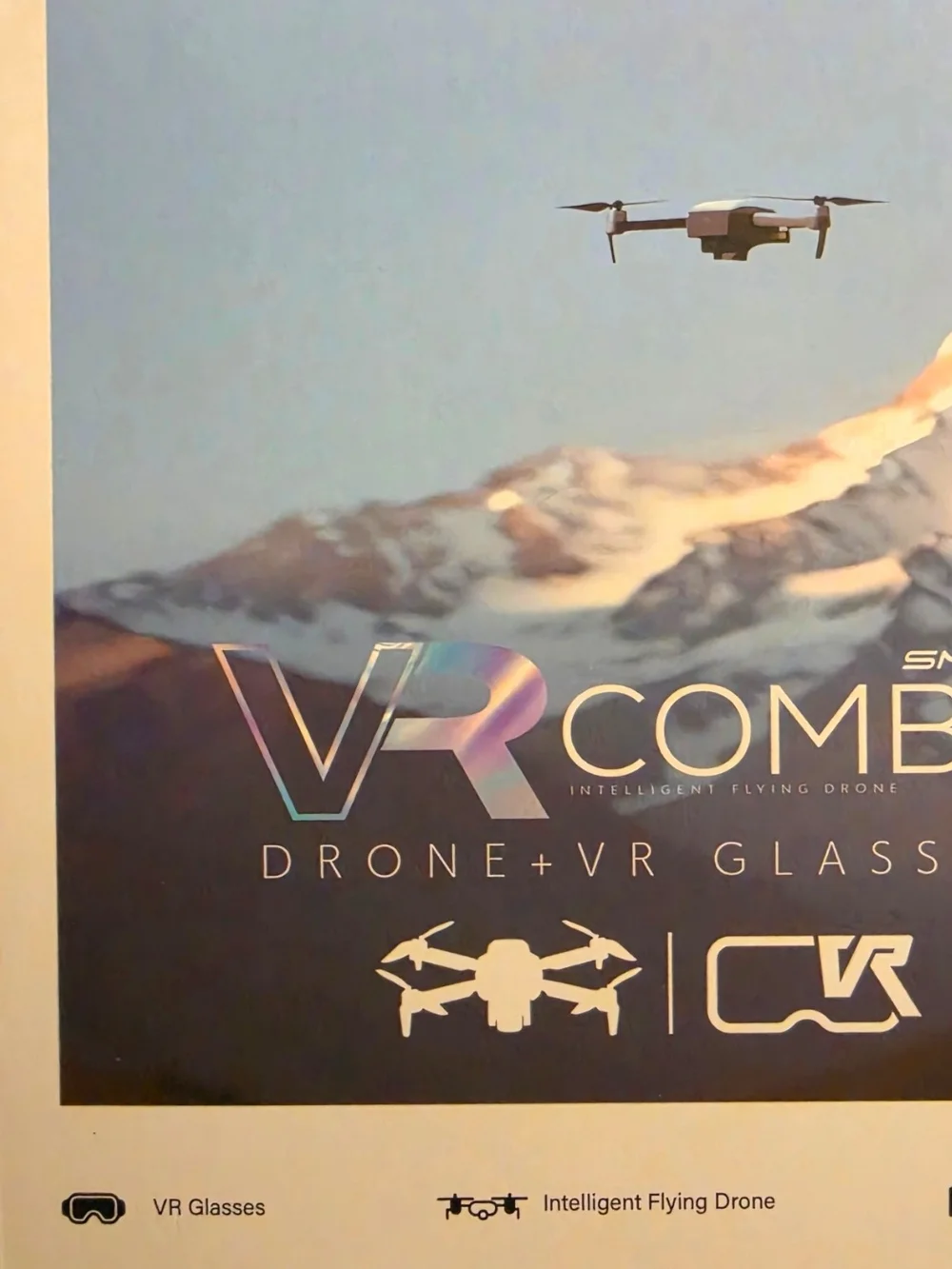 VR COMBO Smart Intelligent Flying Drone + VR Glasses